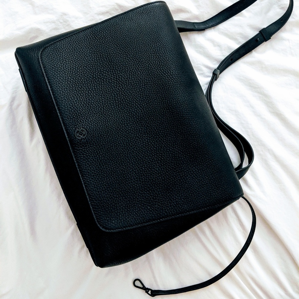 Dagne Dover Simone Satchel Black